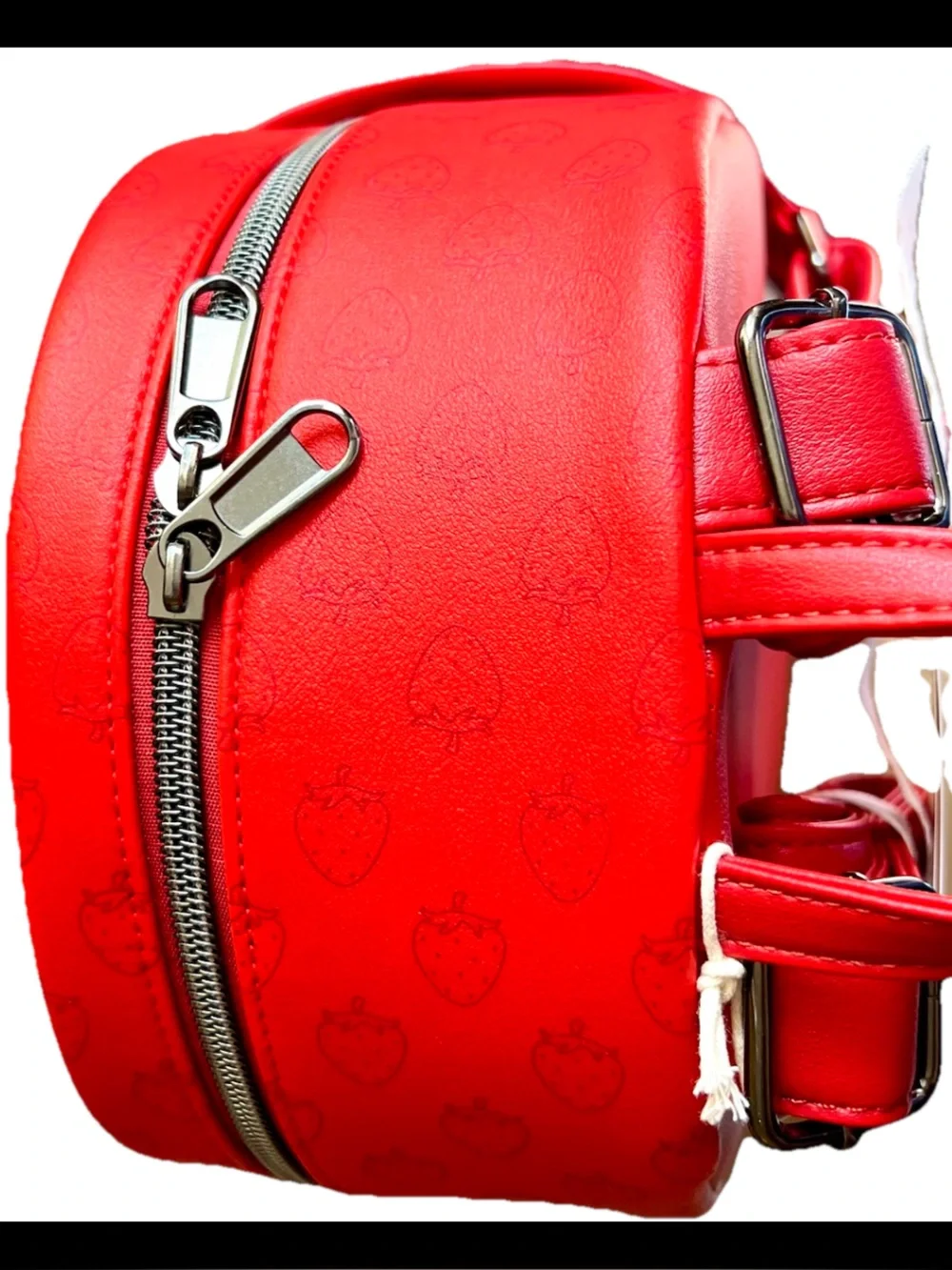Loungefly Strawberry Shortcake Cream Pink Red Backpack
